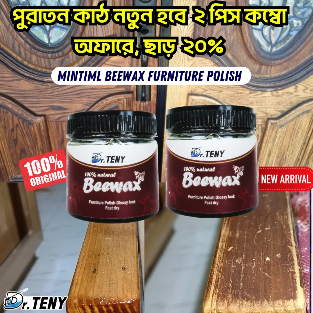 Dr Teny 2 Pcs Combo Furniture Polish Beewax beeswax Wood Furniture Polish